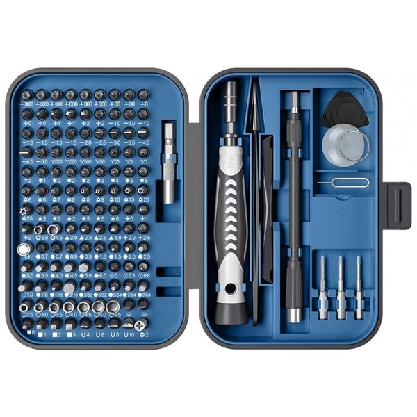 Kit-de-Brocas-130-Pecas-com-Chave-de-Fenda-Magnetica-e-foto-0