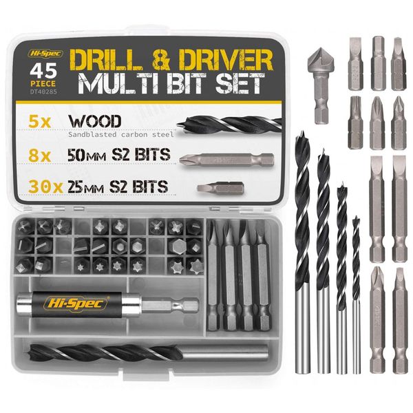 Kit-de-Brocas-45-Pecas-com-Acessorios-de-Parafamento-e-foto-0