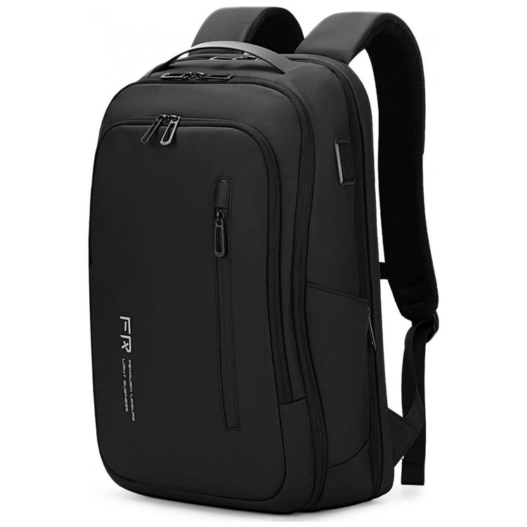 Mochila-Unissex-para-Laptop-com-Porta-USB-FENRUIEN-Preto-foto-0