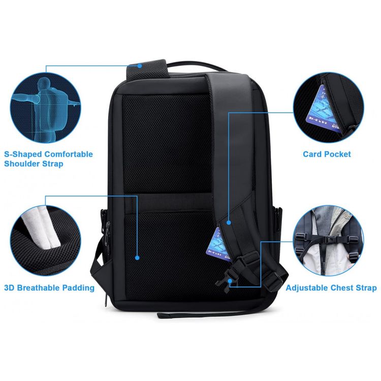 Mochila-Unissex-para-Laptop-com-Porta-USB-FENRUIEN-Preto-foto-5