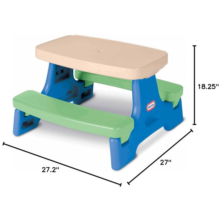 Mesa-Infantil-para-Picnic-com-4-Lugares-para-Criancas-de-2-a-foto-5