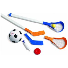 Tres-Jogos-em-Um-Futebol-Hoquei-e-Lacrosse-para-Criancas-de-foto-0