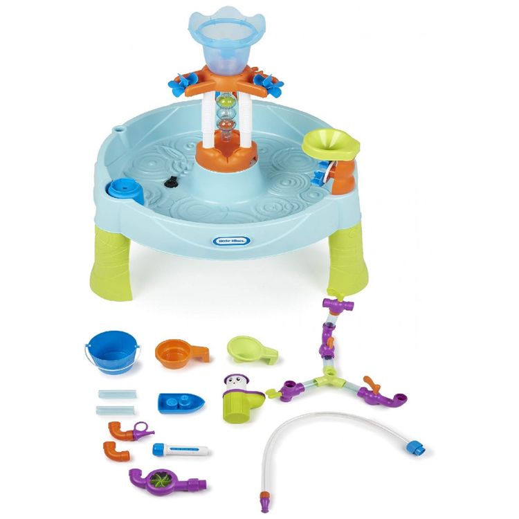 Mesa-Interativa-com-Agua-com-Tubos-Barco-e-Balde-para-foto-4