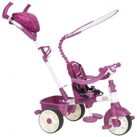 Triciclo-Reclinavel-Infantil-4-em-1-para-Passeio-com-4-foto-0