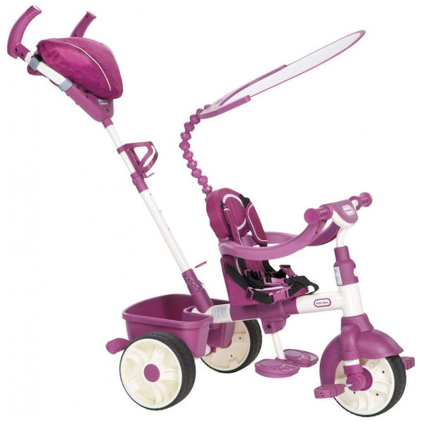 Triciclo-Reclinavel-Infantil-4-em-1-para-Passeio-com-4-foto-0