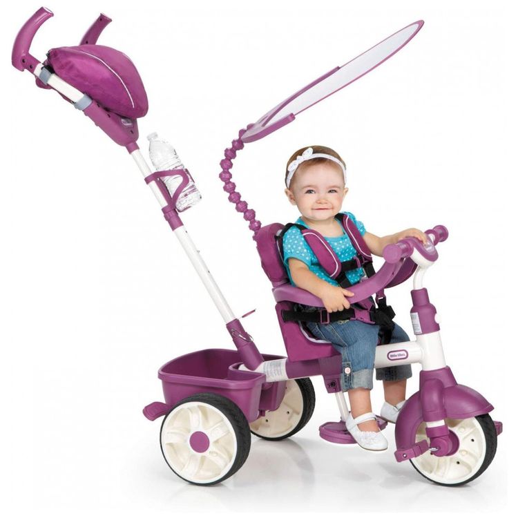 Triciclo-Reclinavel-Infantil-4-em-1-para-Passeio-com-4-foto-1
