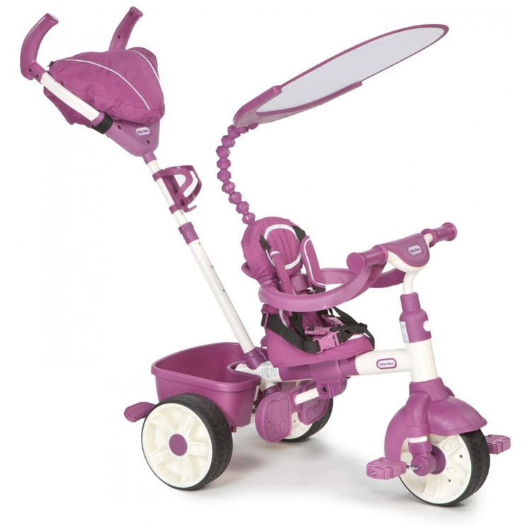 Triciclo-Reclinavel-Infantil-4-em-1-para-Passeio-com-4-foto-2