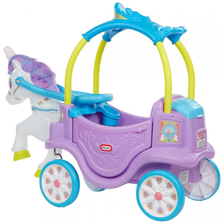 Carruagem-Unicornio-Infantil-para-Passeio-com-Alca-de-foto-3
