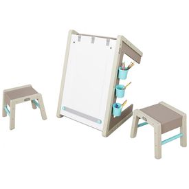 Estudio-de-Arte-Infantil-com-Cavalete-e-Banco-para-Criancas-foto-0