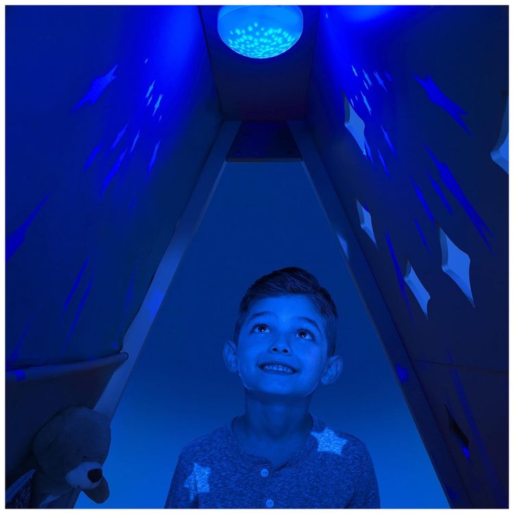 Cabana-Interativa-Infantil-com-Projetor-LED-de-Estrelas-foto-4