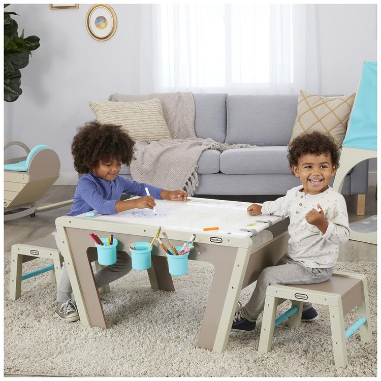 Estudio-de-Arte-Infantil-com-Cavalete-e-Banco-para-Criancas-foto-5