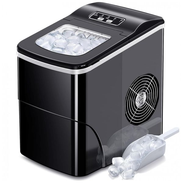 Maquina-de-Gelo-Automatica-Portatil-Produz-ate-11kg-24H-foto-0