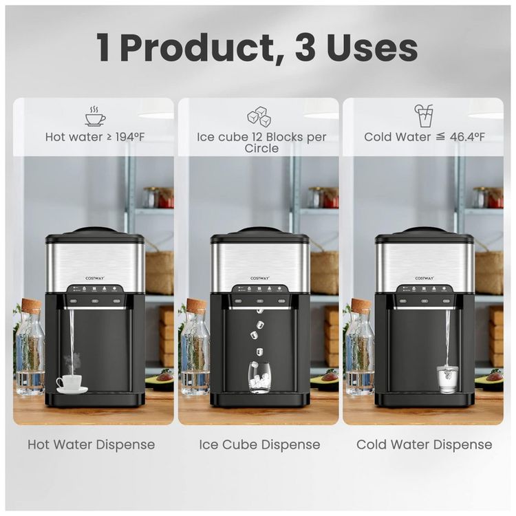 Maquina-de-Gelo-Automatica-Portatil-ate-21kg-24H-Cor-foto-1