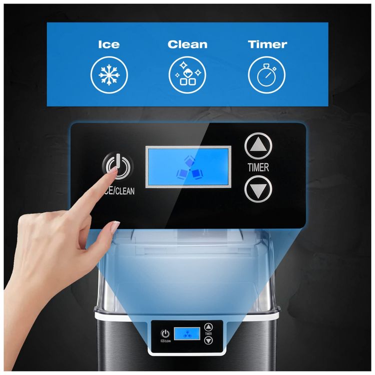 Maquina-de-Gelo-Automatica-Portatil-Produz-ate-19kg-24H-foto-2