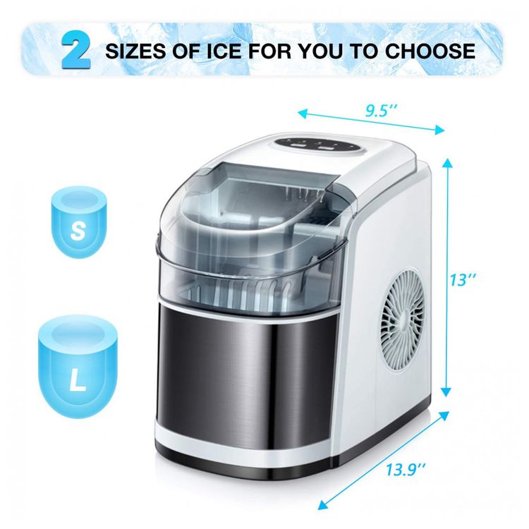 R.W.-Maquina-de-Gelo-Automatica-Portatil-Produz-ate-11kg-foto-5