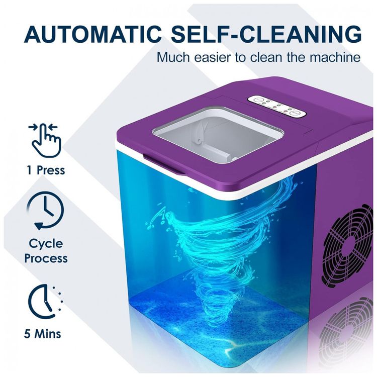Euhomy-IM-05E-Maquina-de-Gelo-Automatica-Portatil-Produz-ate-foto-2