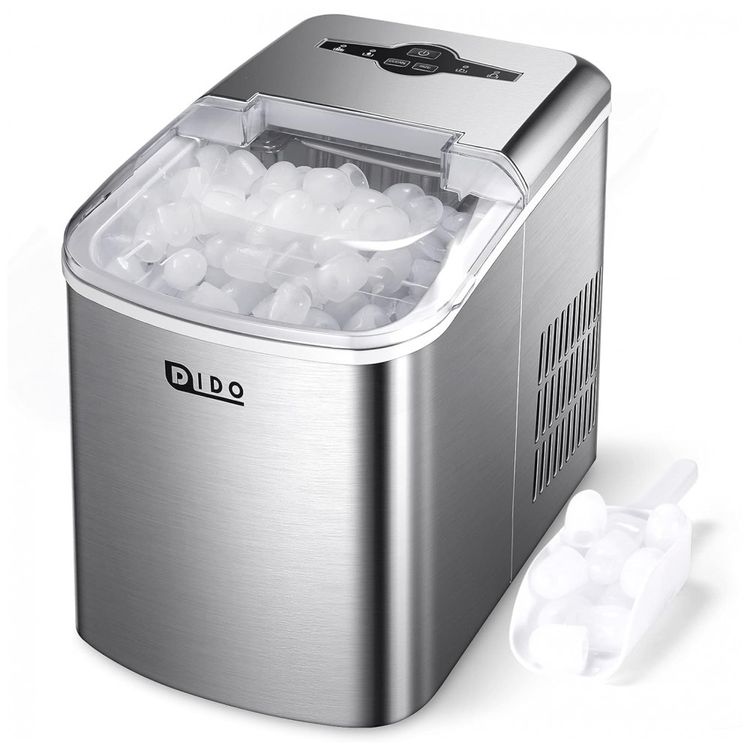 Maquina-de-Gelo-Automatica-Portatil-Produz-ate-14kg-24H-foto-0