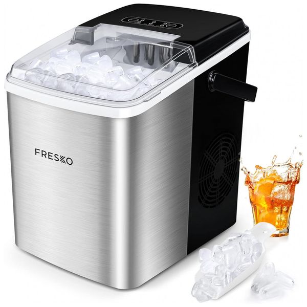 FRESKO-IM0001-Maquina-de-Gelo-Automatica-Portatil-Produz-ate-foto-0