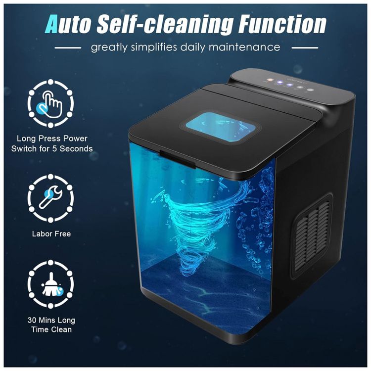 Maquina-de-Gelo-Automatica-Portatil-Produz-ate-14kg-24H-foto-1