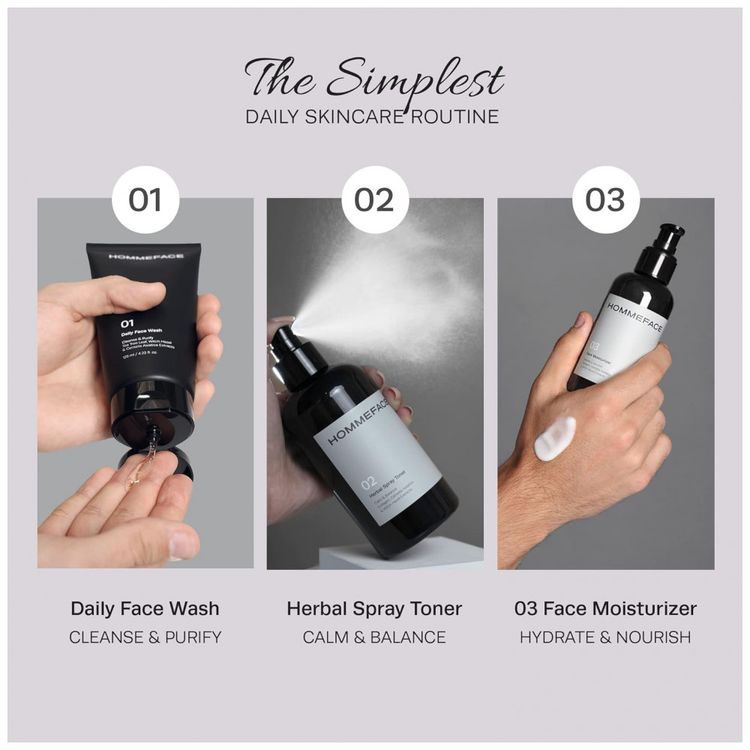 Kit-Skincare-Facial-para-Homens-com-3-Passos-HOMMEFACE-foto-3