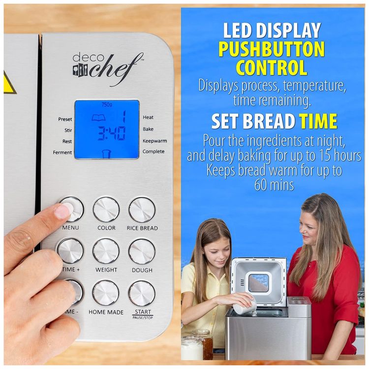 Panificadora-Automatica-com-25-Modos-550W-110v-DECO-CHEF-foto-1
