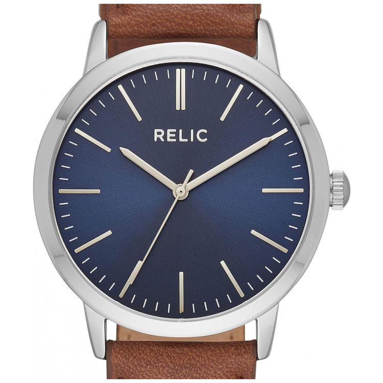 Relogio-Masculino-Analogico-Quartzo-de-Couro-RELIC-BY-foto-1