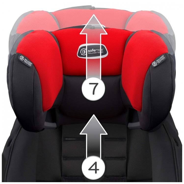 Assento-Infantil-Elevado-para-Carro-SafeMax-3-em-1-com-Apoio-foto-4