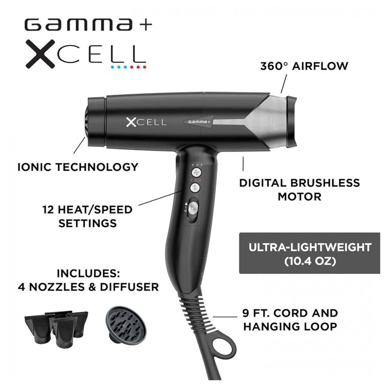 Secador-de-Cabelo-Profissional-com-12-Temperaturas-110v-foto-2
