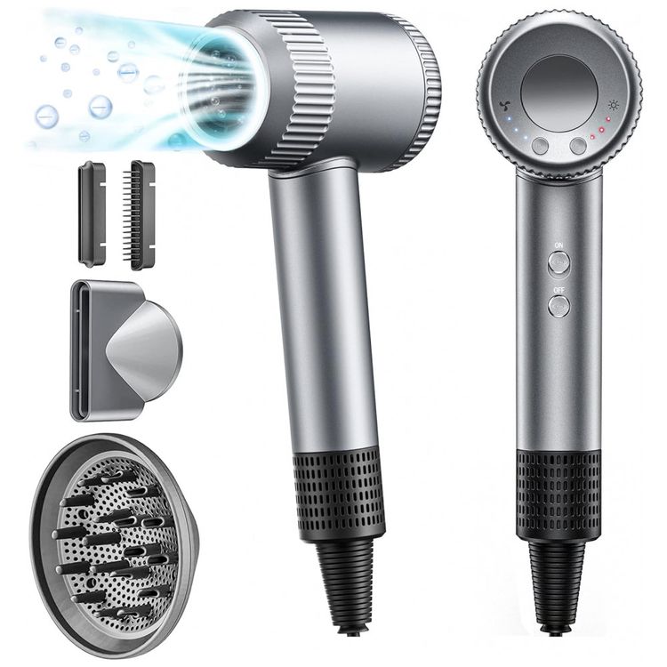 Secador-de-Cabelo-Profissional-com-2-Velocidades-e-3-foto-0