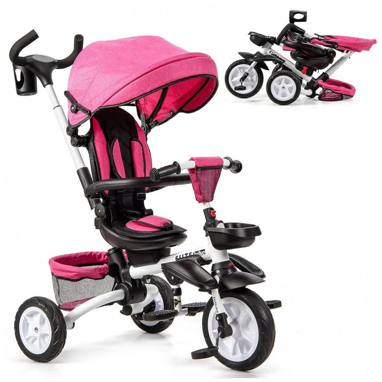 Triciclo-Infantil-para-Passeio-com-Assento-Ajustavel-7-foto-0