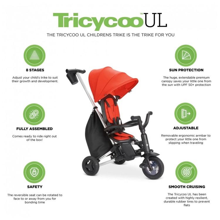 Triciclo-Infantil-para-Passeio-com-Assento-Ajustavel-8-foto-4