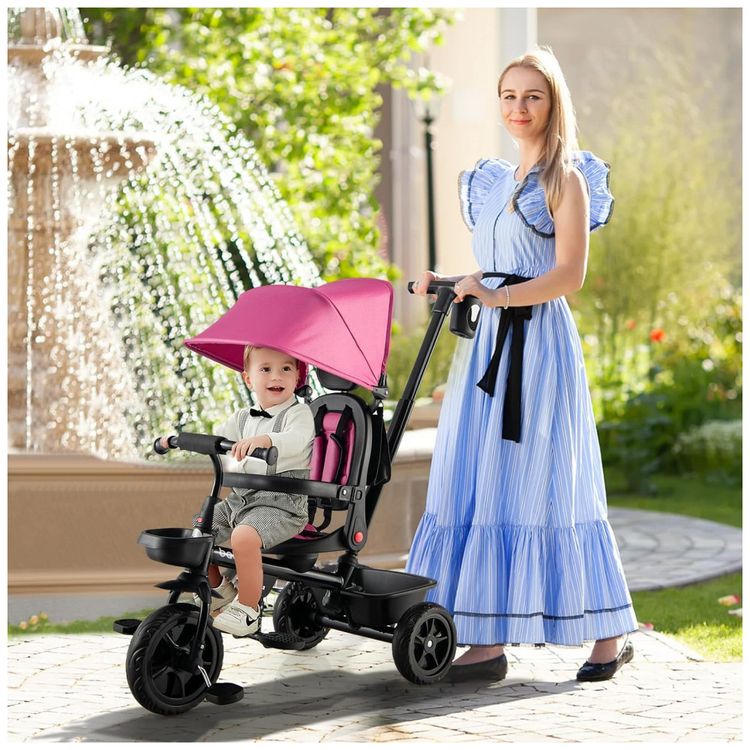 Triciclo-Infantil-para-Passeio-com-Assento-Ajustavel-4-foto-1