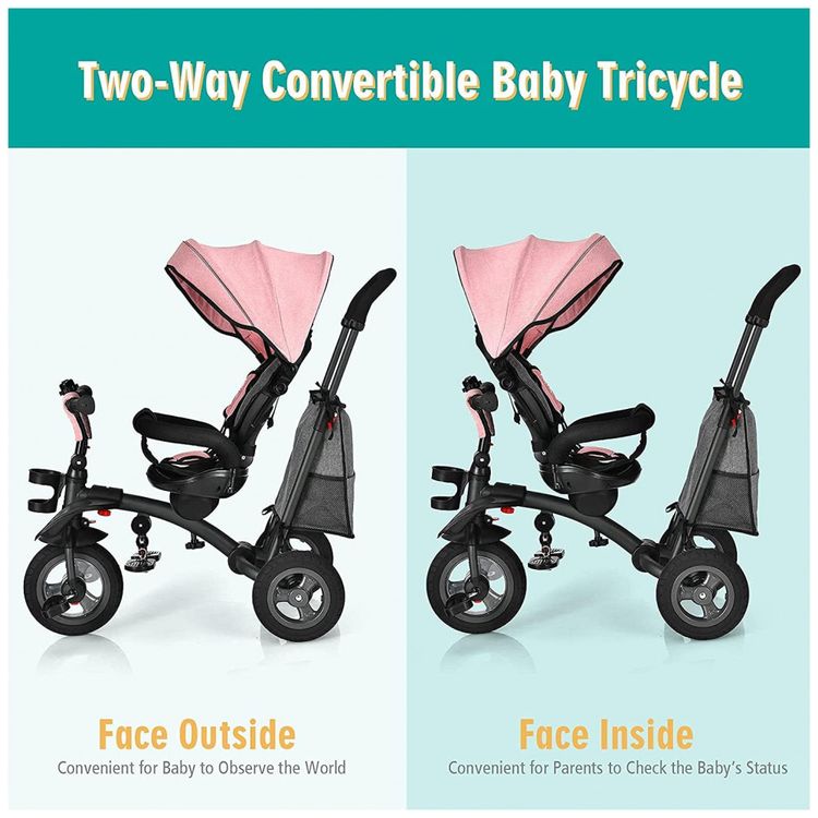 Triciclo-Infantil-para-Passeio-com-Assento-Ajustavel-7-foto-1