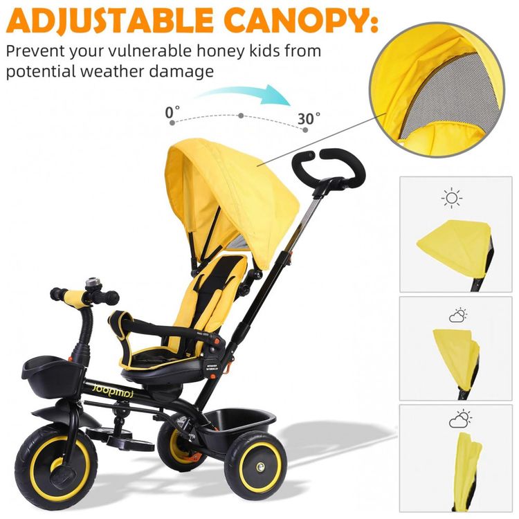 Triciclo-Infantil-para-Passeio-com-Assento-Ajustavel-3-foto-3