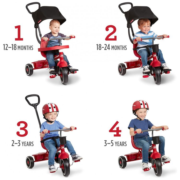Triciclo-Infantil-para-Passeio-com-Assento-Ajustavel-4-foto-1