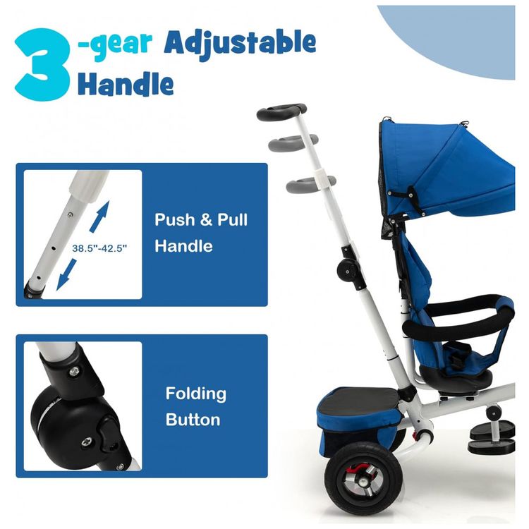 Costzon-8807-Triciclo-Infantil-para-Passeio-com-Assento-foto-2