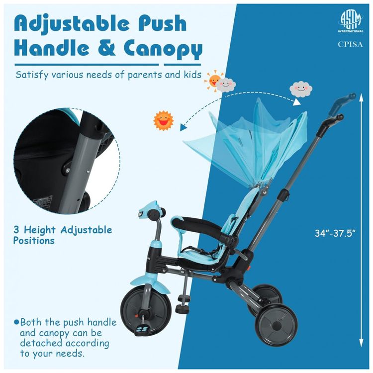 Triciclo-Infantil-para-Passeio-com-Assento-Ajustavel-6-foto-3
