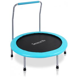 SLEL67-Cama-Elastica-Infantil-com-Corrimao-Ajustavel-para-foto-0