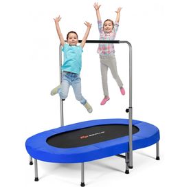 Cama-Elastica-Infantil-com-Corrimao-Ajustavel-para-ate-150-foto-0