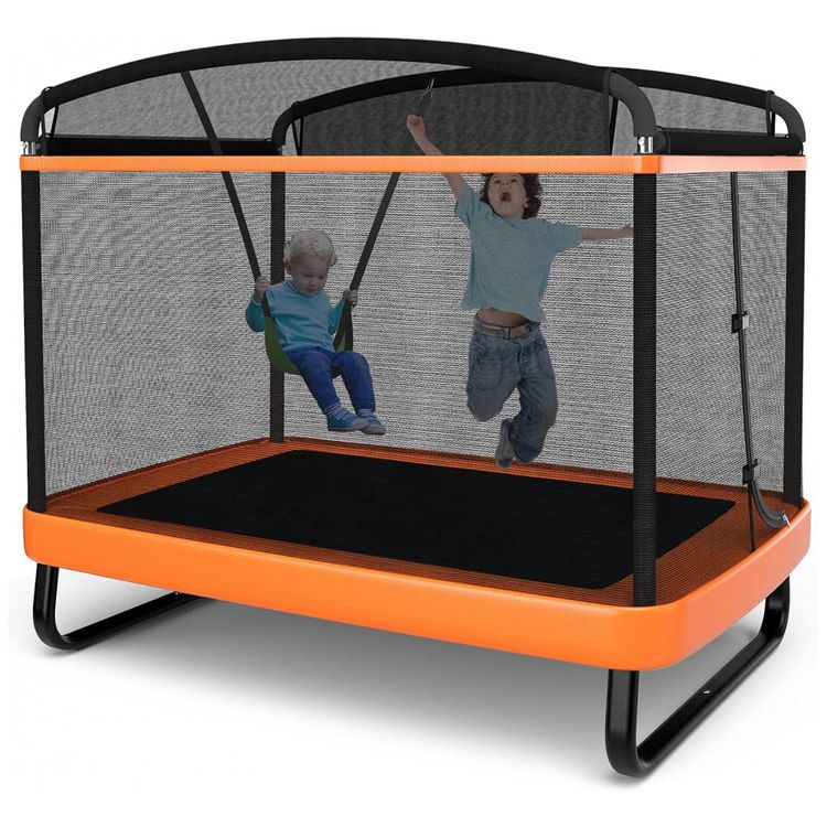 Cama-Elastica-Infantil-com-Diametro-Rede-de-Protecao-e-foto-0