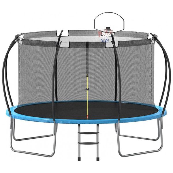 Cama-Elastica-Infantil-com-Diametro-e-Cesta-de-Basquete-para-foto-0