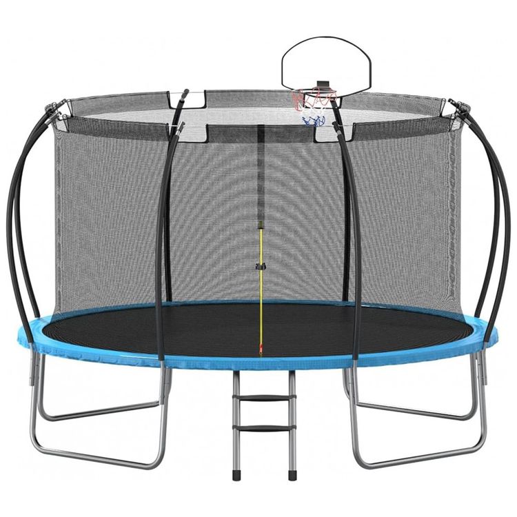 Cama-Elastica-Infantil-com-Diametro-e-Cesta-de-Basquete-para-foto-0