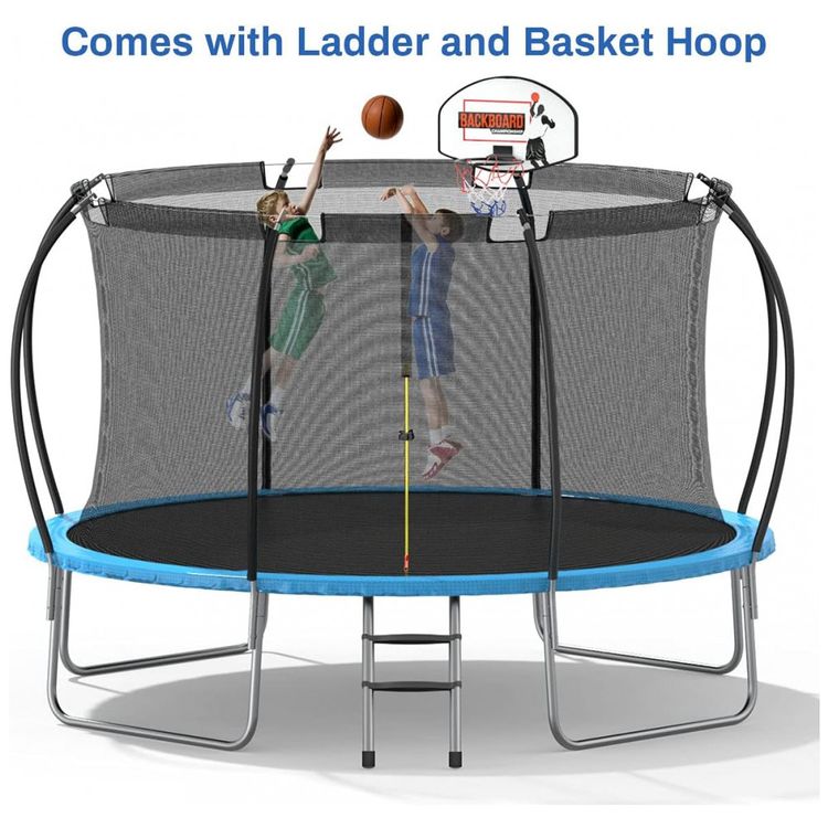 Cama-Elastica-Infantil-com-Diametro-e-Cesta-de-Basquete-para-foto-1