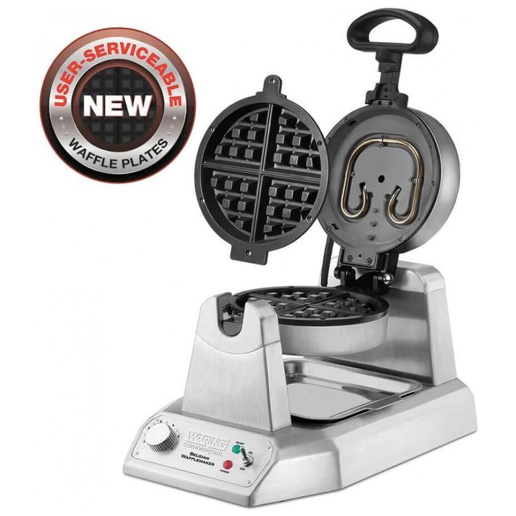 Maquina-de-Waffle-Produz-25-por-Hora-Aco-Inoxidavel-1200W-foto-1