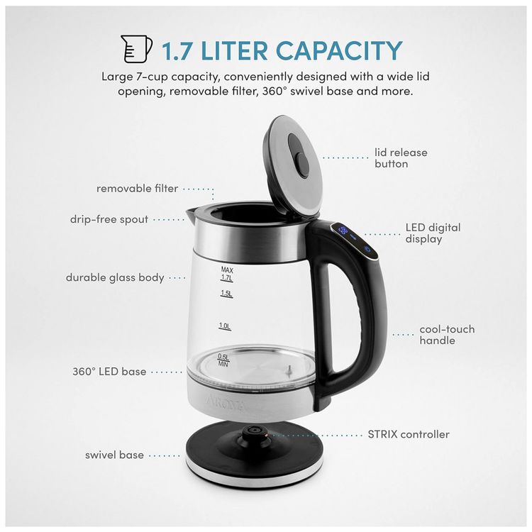 Chaleira-Eletrica-17L-Aco-Inoxidavel-1750W-110v-AROMA-foto-2