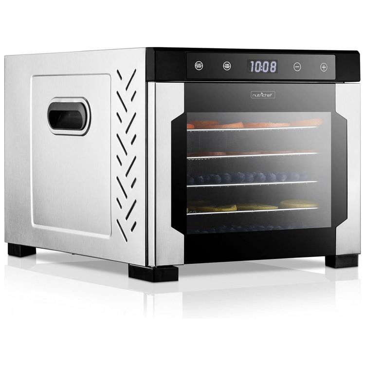 Desidratador-de-Alimentos-com-6-Bandejas-e-Controle-de-foto-0