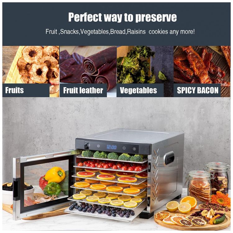 Desidratador-de-Alimentos-com-6-Bandejas-e-Controle-de-foto-3