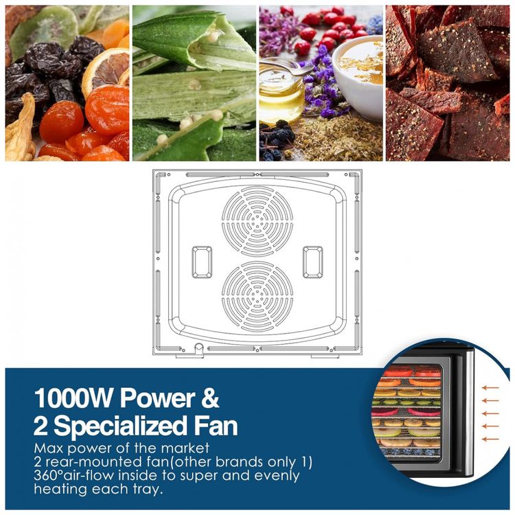 Desidratador-de-Alimentos-9-Bandejas-e-Controle-de-foto-1