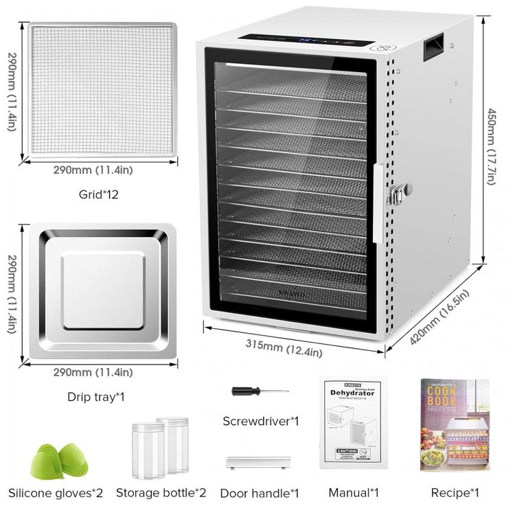 Desidratador-Alimentos-12-Bandejas-e-Controle-de-foto-5
