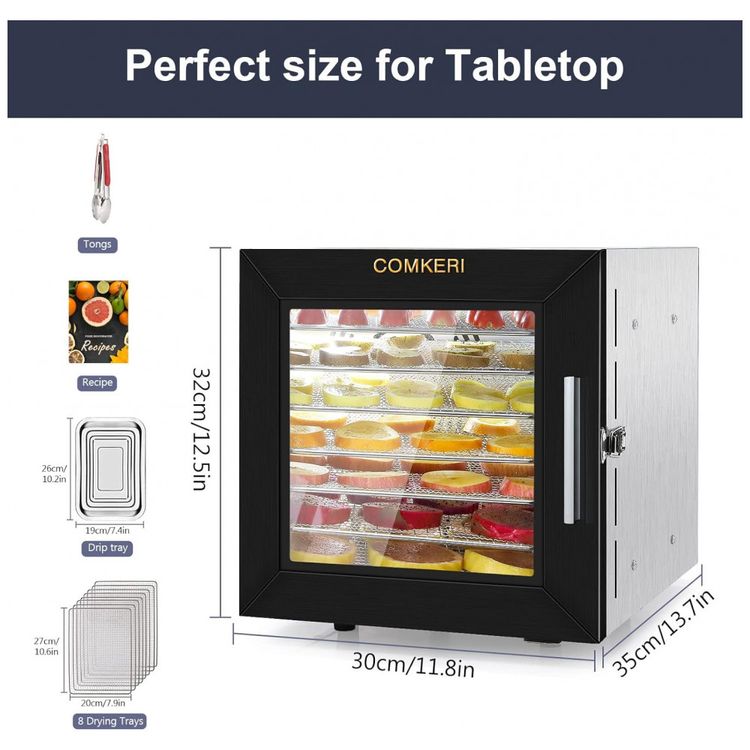COMKERI-Maquina-Desidratadora-de-Alimentos-6-Bandejas-e-foto-3